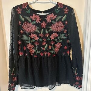 Embroidered blouse